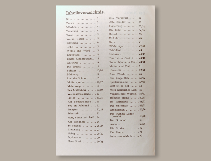 G&B Inhalt